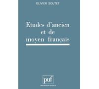 Études d'ancien et de moyen français