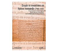Etudes De Lettres N° 277/2007 - Essais Et Essayistes En Suisse Romande (1900-1945)