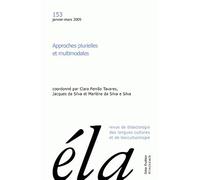 Études de linguistique appliquée - N°1/2009: Approches plurielles et multimodales
