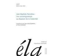 Etudes de linguistique appliquée - n°1-2025