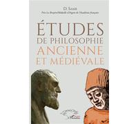 Études de philosophie ancienne et médiévale - Djibril Samb - L'harmattan - broché - Etude