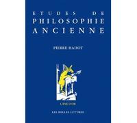 Études de philosophie ancienne - Pierre Hadot - Belles Lettres - broché - Etude