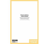 Etudes Dédiées À René Roblot - Aspects Actuels Du Droit Commercial Français