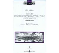 Etudes D'histoire Et De Litterature Religieuse Xvi - Xvii Siecles