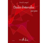 Etudes d'intervalles --- piano