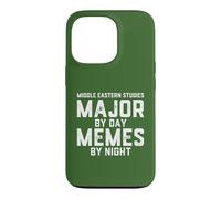 Études du Moyen-Orient Major by Day Memes Night Near Eastern Coque pour iPhone 13 Pro