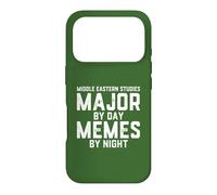 Études du Moyen-Orient Major by Day Memes Night Near Eastern Coque pour iPhone 17 Pro