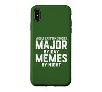 Études du Moyen-Orient Major by Day Memes Night Near Eastern Coque pour iPhone XS Max