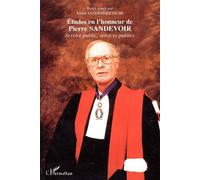 Etudes En L'honneur De Pierre Sandevoir - Service Public, Services Publics