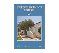 Etudes et documents berbères 27 Année 2008 - Collectif - Boite A Documents - broché - Revue