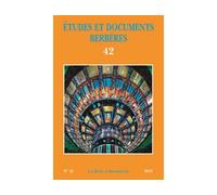 Etudes et documents berbères 42 Collectif (Auteur)