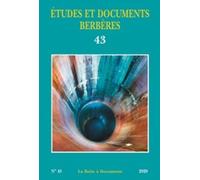 Etudes et documents berbères 43: 43