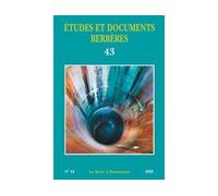 Etudes et documents berbères 43