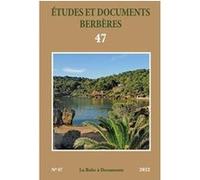 Etudes et documents berbères 47 Collectif (Auteur)