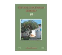 Etudes et documents berbères 48 - Collectif - Boite A Documents - broché - Revue