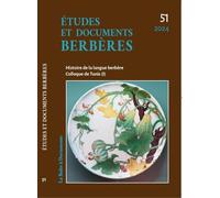 Etudes et documents berbères Histoire de la langue berbère Colloque de Tunis (I) - Ouahmi Ould-Braham - Boite A Documents - broché - Revue