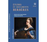 Etudes et documents berbères Histoire de la langue berbère Colloque de Tunis (II) - Ouahmi Ould-Braham - Boite A Documents - broché - Revue