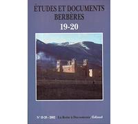 Études Et Documents Berbères N° 19 20 (1920)