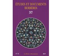 Etudes Et Documents Berbères N° 37/2017