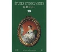 Études et documents berbères n°38 - 2017 Collectif (Auteur)
