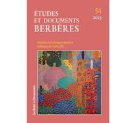 Etudes et documents berbères n. 54: Histoire de la langue berbère Colloque de Tunis IV