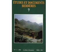 Études et documents berbères n°7 - 1990 - Collectif - Boite A Documents - broché - Revue