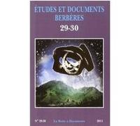 Études et documents berbères n°s 29-30 - 2010/2011 Collectif (Auteur)