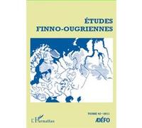 Etudes finno-ougriennes - Collectif - L'harmattan - broché - Revue