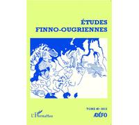 Etudes finno-ougriennes - Collectif - L'harmattan - broché - Revue