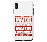Études françaises diplômées - sauf Beaucoup Plus Cool Coque pour iPhone XS Max