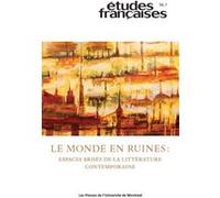 Études françaises, v. 56, no 1 Collectif (Auteur)
