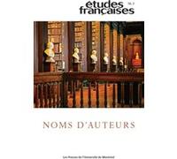 Études françaises, v. 56, no 3 Collectif (Auteur)