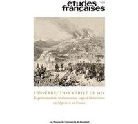 Études françaises, v. 57, no 1 Collectif (Auteur)