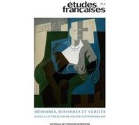 Études françaises, v. 57, no 2