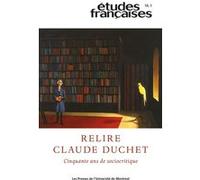 Études françaises, v. 58, no 3 Collectif (Auteur)