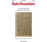 Études germaniques - N°2/2019 François Emion (Auteur), Collectif (Auteur)