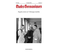 Etudes germaniques - N°2-2024 Regards croisés sur l’Allemagne réunifiée - Collectif - Klincksieck - broché - Revue