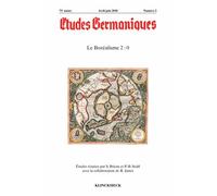 Etudes Germaniques N° 290, 2/2018 - Le Boréalisme 2.0