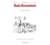 Etudes germaniques - N°3-2023: Les jeunes hégéliens
