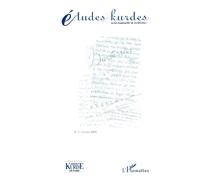 Etudes kurdes n°1 Tome 1 - Collectif - L'harmattan - broché - Livre