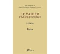 Etudes Le cahier du jeune chercheur 5 / 2019 - Marcel Nguimbi - L'harmattan - broché - Revue