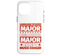Études linguistiques pour étudiant - Except Much Cooler Coque pour iPhone 16 Pro Max