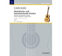 Etudes mélodiques et progressives: op. 60. guitar.