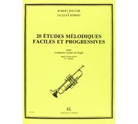 Etudes melodiques faciles et progressives (20) vol.1 --- trompette