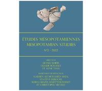 Etudes Mesopotamiennes - Mesopotamian Studies: N°2 - 2022