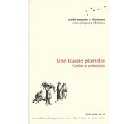 Etudes mongoles et siberiennes, n 38-39/2007-2008. une russie pluriel le. confins et profondeurs Confins et profondeurs, N° 38-39, Année 2007-2008 - Auteurs Divers - Etudes Mongoles Et Siberiennes - b