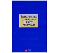Etudes Offertes Au Professeur Phillipe Malinvaud