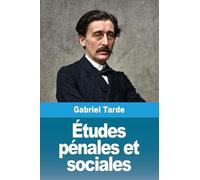 Études pénales et sociales