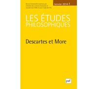 Études philosophiques 2014, n° 1 Collectif (Auteur)