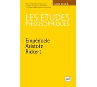 Études philosophiques 2014, n° 3